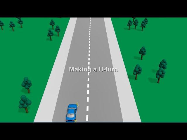 Road rules: u-turns