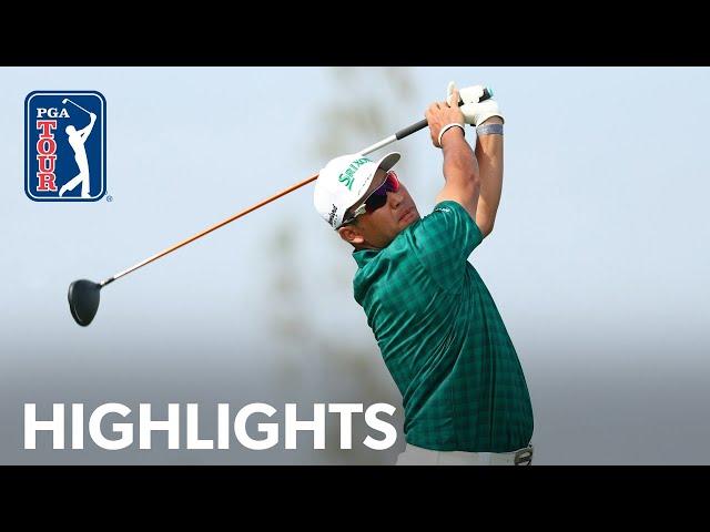 Hideki Matsuyama shoots 11-under 62 | Round 3 | The Sentry | 2025