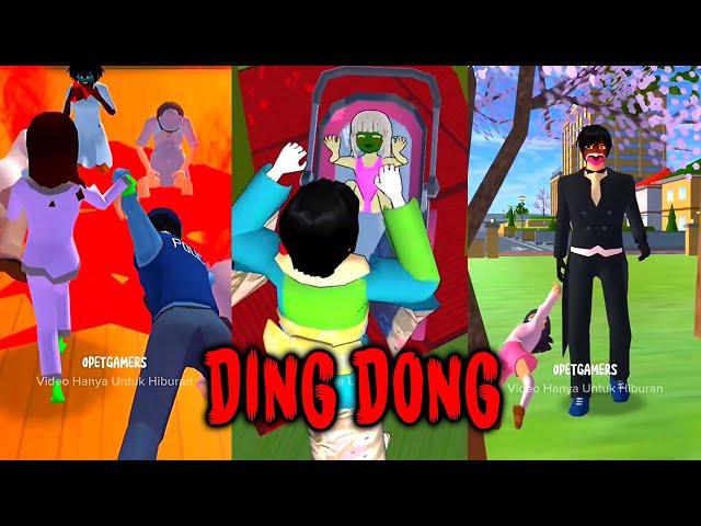 KOMPILASI VIDEO HOROR SHORT DINGDONG OPET GAMERS || DINGDONG SAKURA SCHOOL SIMULATOR