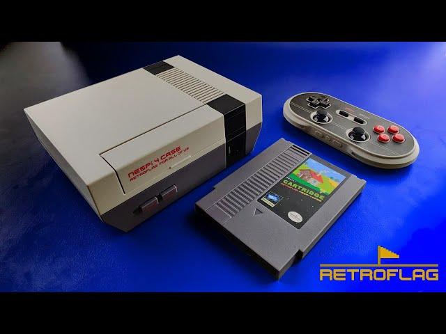 RetroFlag NESPI 4 Case - Raspberry Pi 4 NES Case With SSD Cartridge!!!