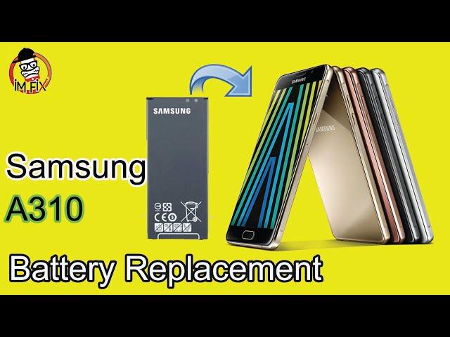 Samsung Galaxy A3 2016 (SM_A310F) Battery Replacement.