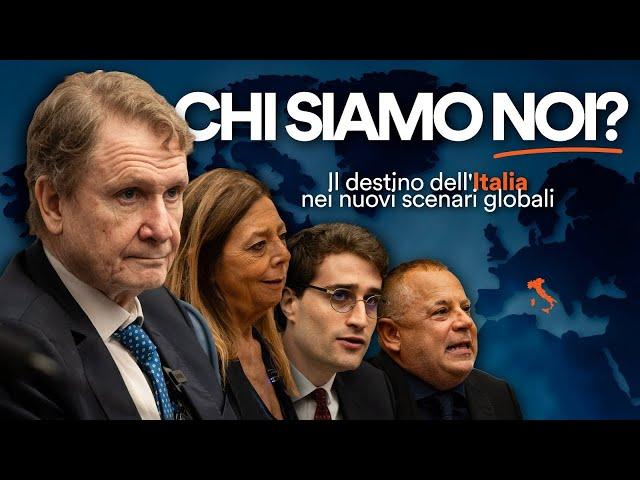 CHI SIAMO NOI? Il destino dell'Italia nei nuovi scenari globali