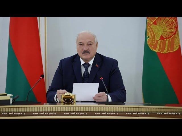 Лукашенко: "Брошенные нам вызовы - провокации, санкции, политические ультиматумы!!!" ПОЛНОЕ ВИДЕО