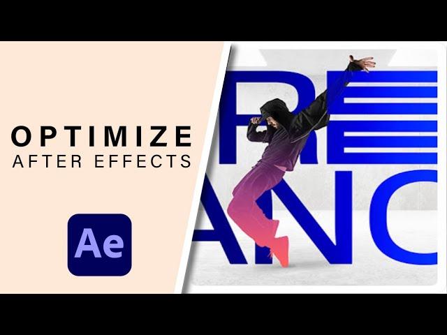 How to OPTIMIZE After Effects 2021 for best PERFORMANCE [ Tutorial ]