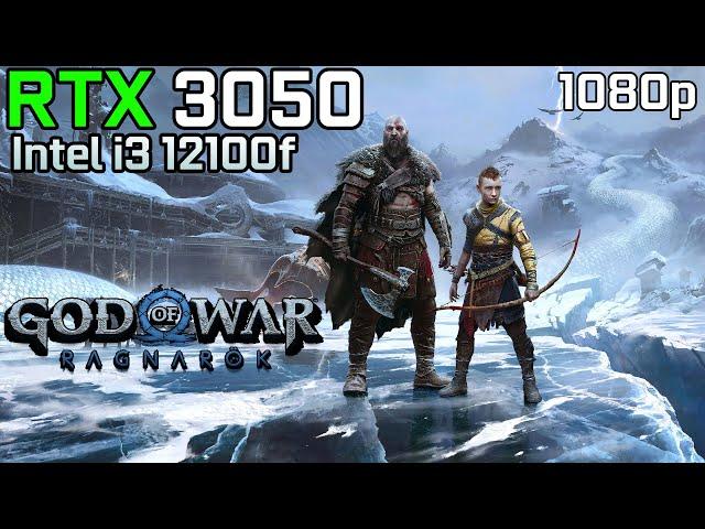 God of War Ragnarök - RTX 3050 | 1080p - High Settings | i3 12100F