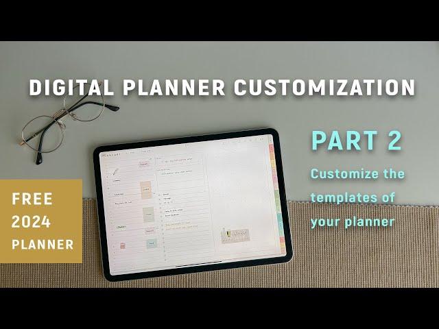 Digital Planner Customization with Goodnotes | Beginner Tutorial Part 2