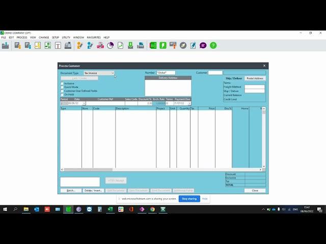 Sage 50 Cloud Pastel Xpress Demo by Thyme Technologies