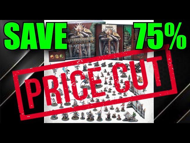 MASSIVE SAVINGS!! Games Workshop PRICE Increases BACKFIRING...Warhammer Skaventide Breakdown #NewAoS