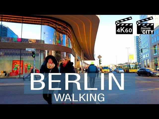 ⁴ᴷ⁶⁰ Virtual Walking Tour through Berlin, Germany - City Walks