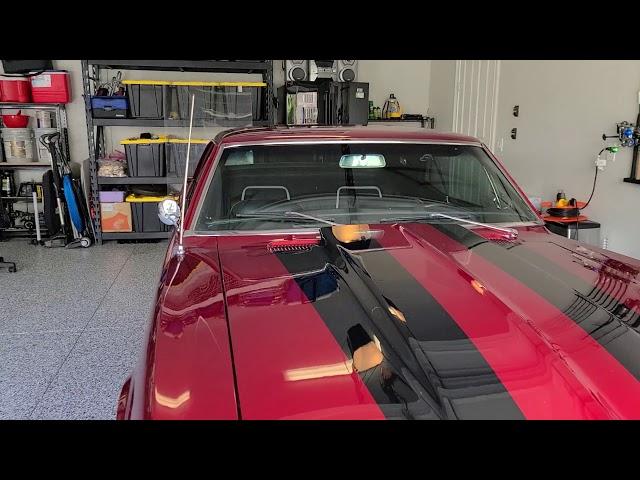 1967 Chevrolet Camaro tinted by Tint Man Window Tinting inc with Xpel CS 30% Window Film in Longwood