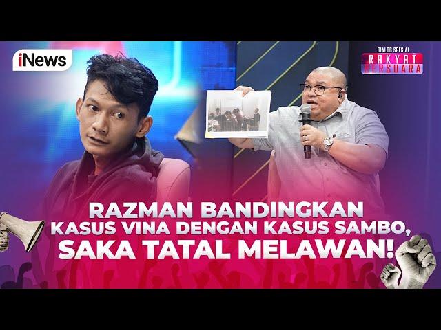 Razman Bandingkan Kasus Vina dengan Ferdy Sambo, Saka Tatal Melawan Balik - Rakyat Bersuara 11/06