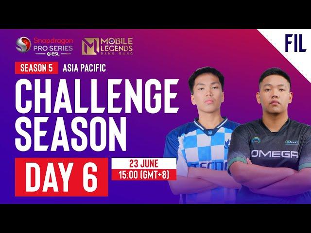  [FIL] Snapdragon Mobile Challenge Season | Season 5 Day 6