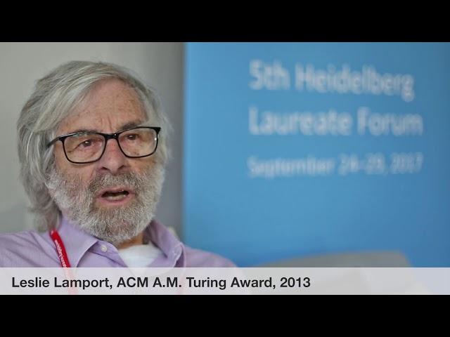 5th HLF – Laureate interview: Leslie Lamport