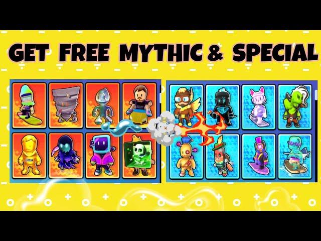 new free mythic & special skin without gems #stumbleguys @DenzZill @mangyellow