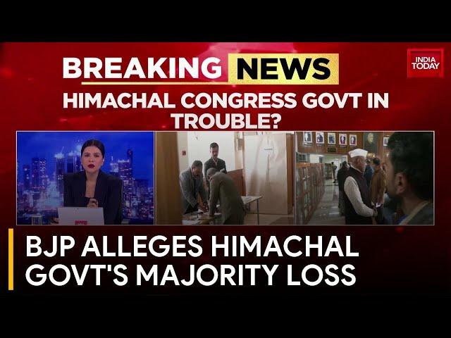 Himachal Pradesh BJP Claims Government Losing Majority: Will There Be a Floor Test?