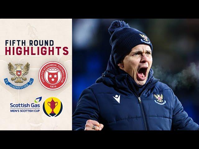 St. Johnstone 1-0 Hamilton Academical | Sidibeh Goal Sends Saints Through | Scottish Cup Fifth Round