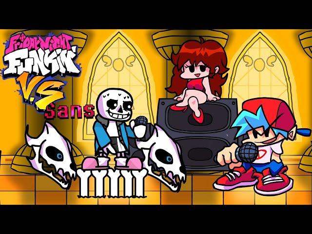 Vs. Sans [Full Week / Hard Mode] - Friday Night Funkin Mod