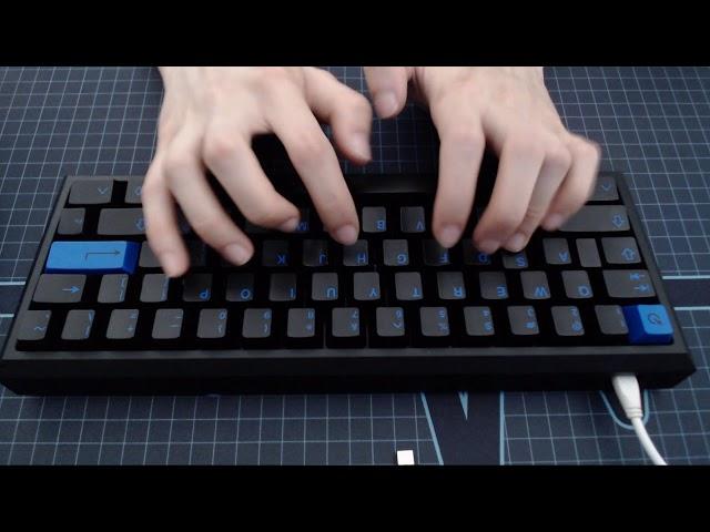 ABS vs  PBT Keycap Sound Comparison