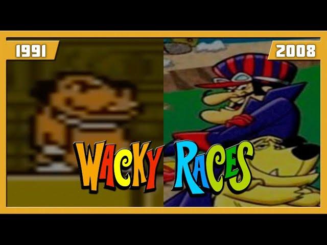 EVOLUTION OF WACKY RACES GAMES (1991-2008)