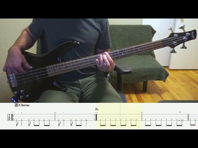 Nirvana - Blew (bass tab)