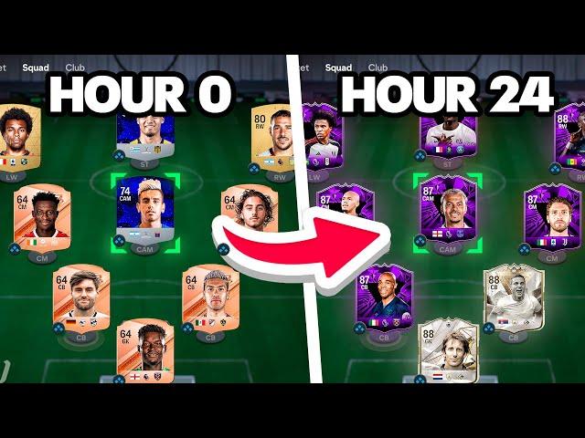 24 Hours to Build the Best EA FC 24 Team!