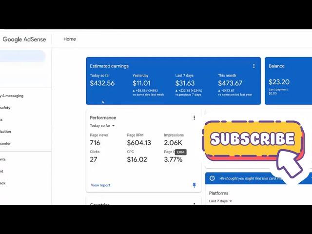 How to make money With Google AdSense on Ads Limit 2024 HACK