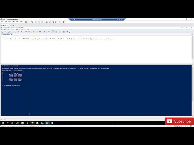 PowerShell - How to find Disabled users in Active Directory using PowerShell | Powershell Scripting