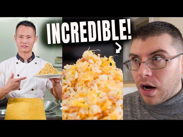 Pro Chef Reacts.. To Chef Wang Gang's AMAZING Egg Fried Rice!