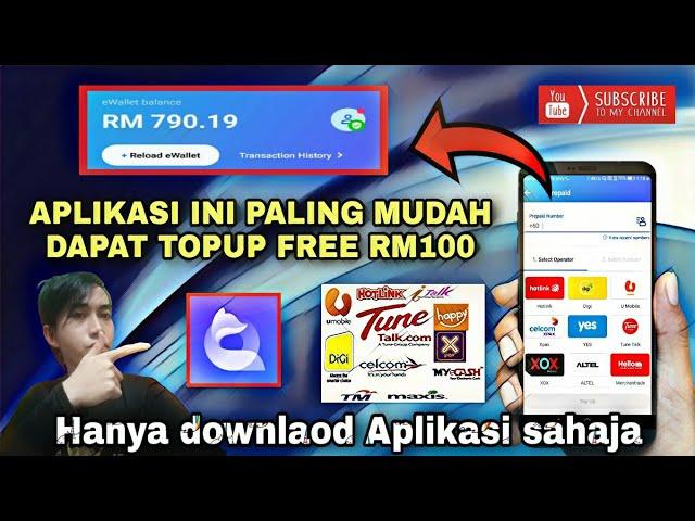 Wajib Cuba !! Cara Dapat Topup Free RM100 | Maxis, Celcom, Digi, Umobile, Xox, Tune talk