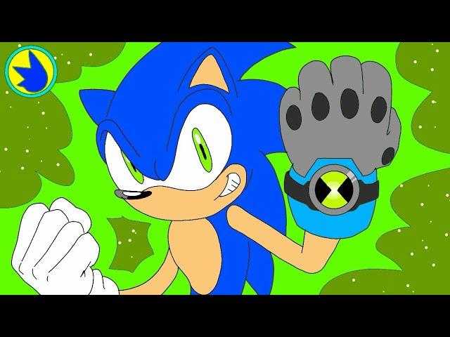 The Recalibrated Omnitrix! Sonic Transforms into Swampfire [Animation Short] (no audio)