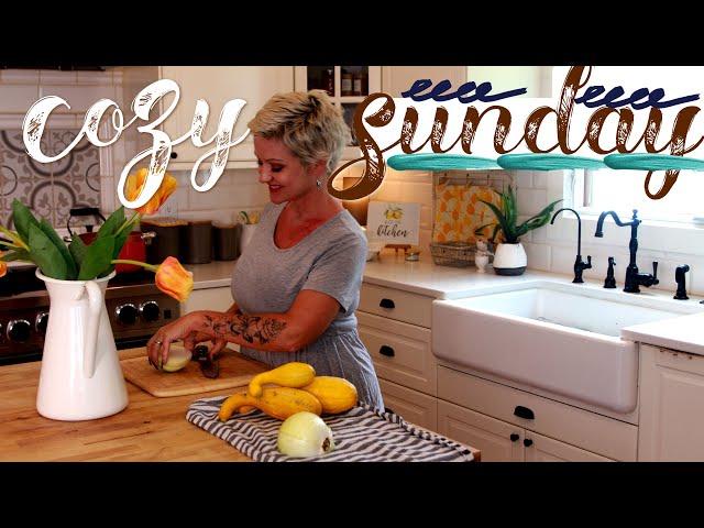 Calming Sunday Cook with Me in a Cozy Cottage Kitchen