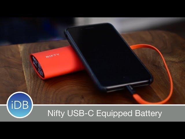 NIFTY USB-C Battery Packs Some Cool Tech - Tap-to-Wake, Smart LED, & QC 3.0