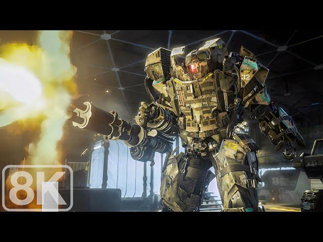 Atlas Falls｜Sabotage The Manticore Launch｜Call of Duty Advanced Warfare｜Ending - 8K
