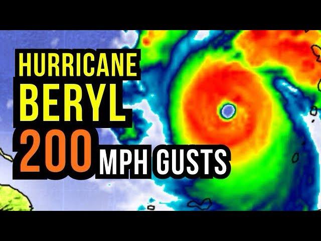 Record Setting Hurricane takes aim at Jamaica...