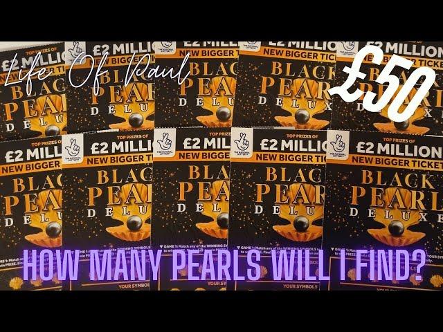 Happy New Year Everyone!!! £50 of Black Pearl Scratch Cards.