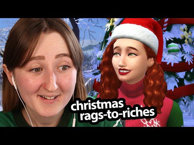 christmas rags to riches in the sims!  (Streamed 12/23/24)