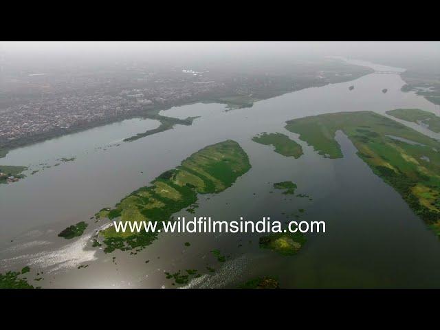 Yamuna river flood-plain between Delhi and Noida, the reason we should not construct along the river