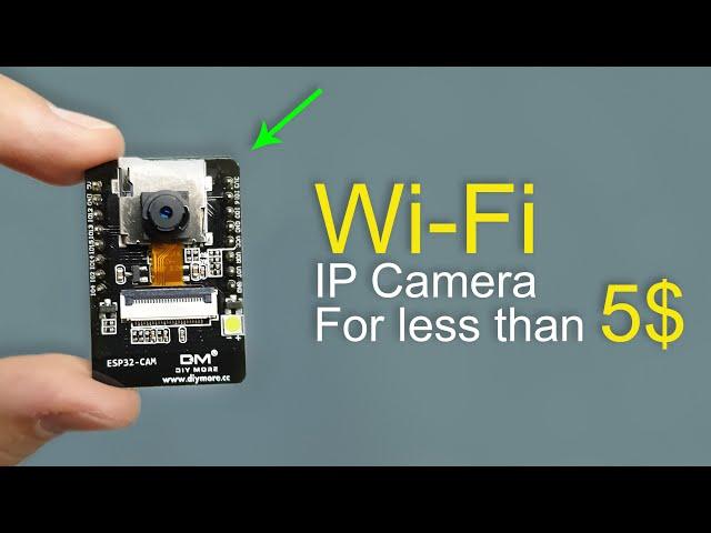 Cheap Wi-Fi IP Surveillance Camera (Very little DIY needed)