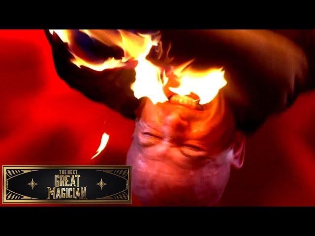 Jonathan Goodwin Sets Himself on Fire | The Next Great Magician