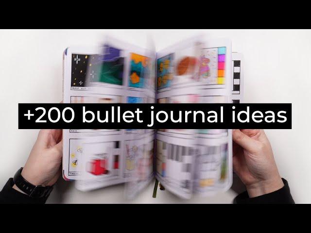 Bullet journal ideas MARATHON  +200 ideas for your bujo