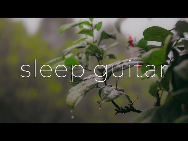 Sleep Guitar Music and Rain | No Ads 4 Hours