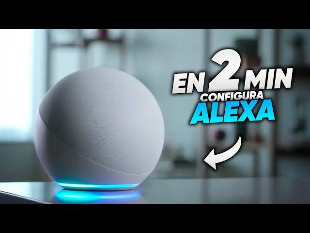 Como CONFIGURAR un ECHO (ALEXA) en 2 minutos