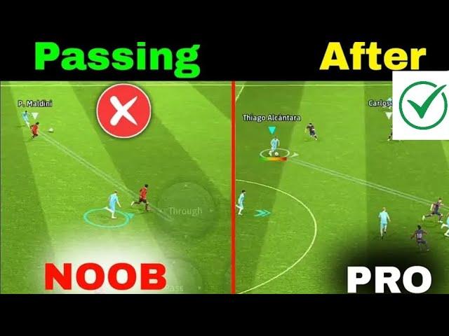 How to Passing Like PRO - Use This Strategy Tutorial Skills - efootball 2025 Mobile #efootball