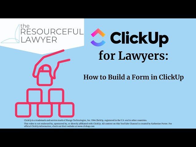 How to Build a Form in ClickUp