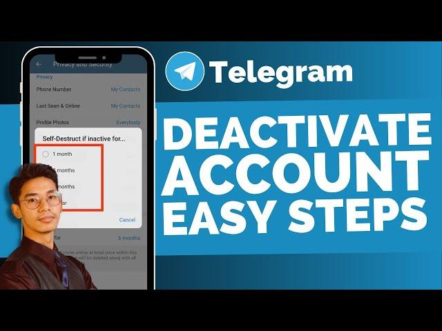 How To Deactivate Telegram Account !