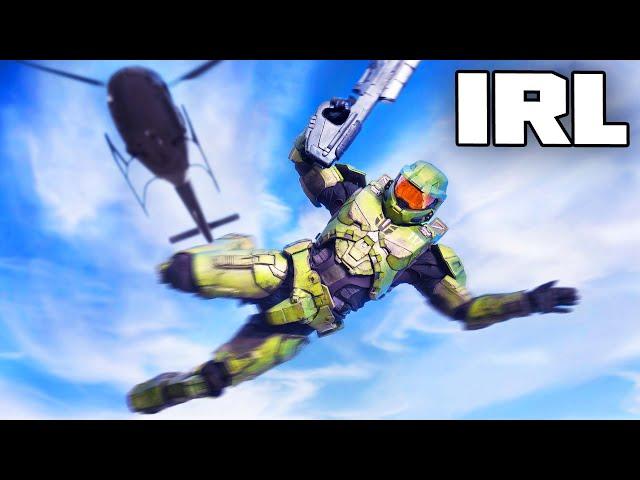 Can Master Chief Survive A Helicopter Jump?