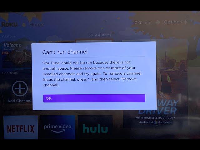 4 Ways To Fix Can't run channel on Roku streaming device