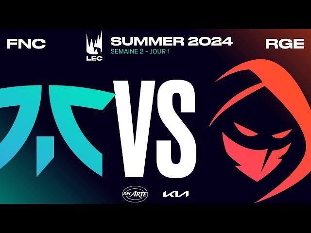 FNATIC vs ROGUE, peuvent-ils rester INVINCIBLES ? | LEC Summer 2024