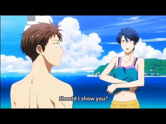 hori simply curious at kashima's bikini