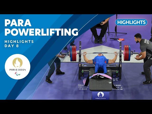 ️ Para Powerlifting Highlights | Day 8 | Paris 2024 Paralympic Games